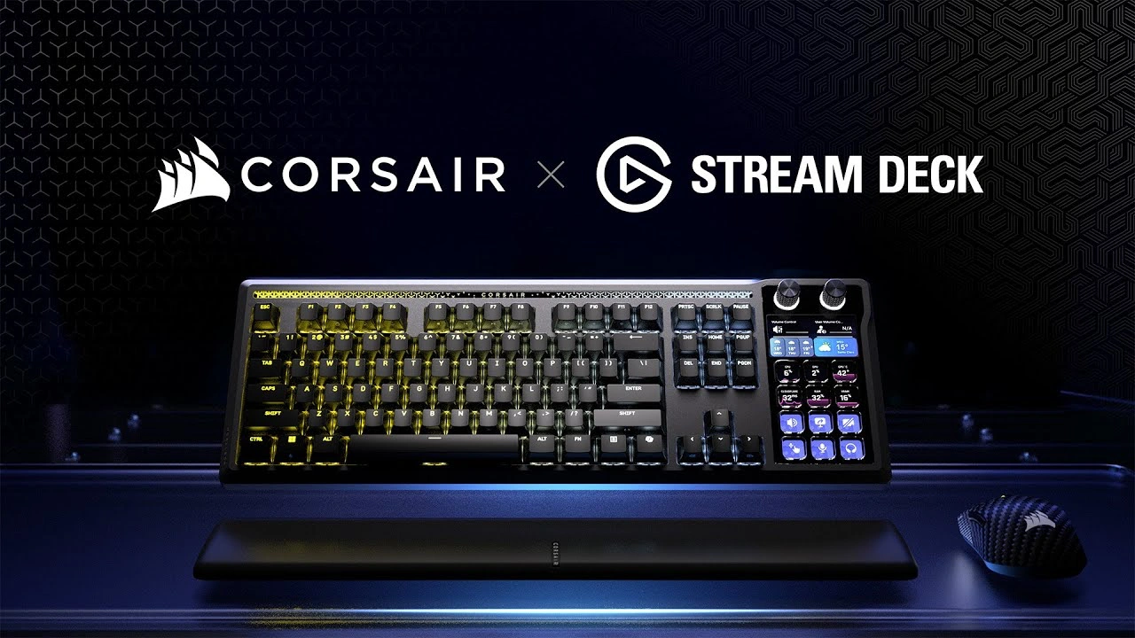 Corsair GALLEON 100 SD Stream Deck-Integrated Mechanical Keyboard