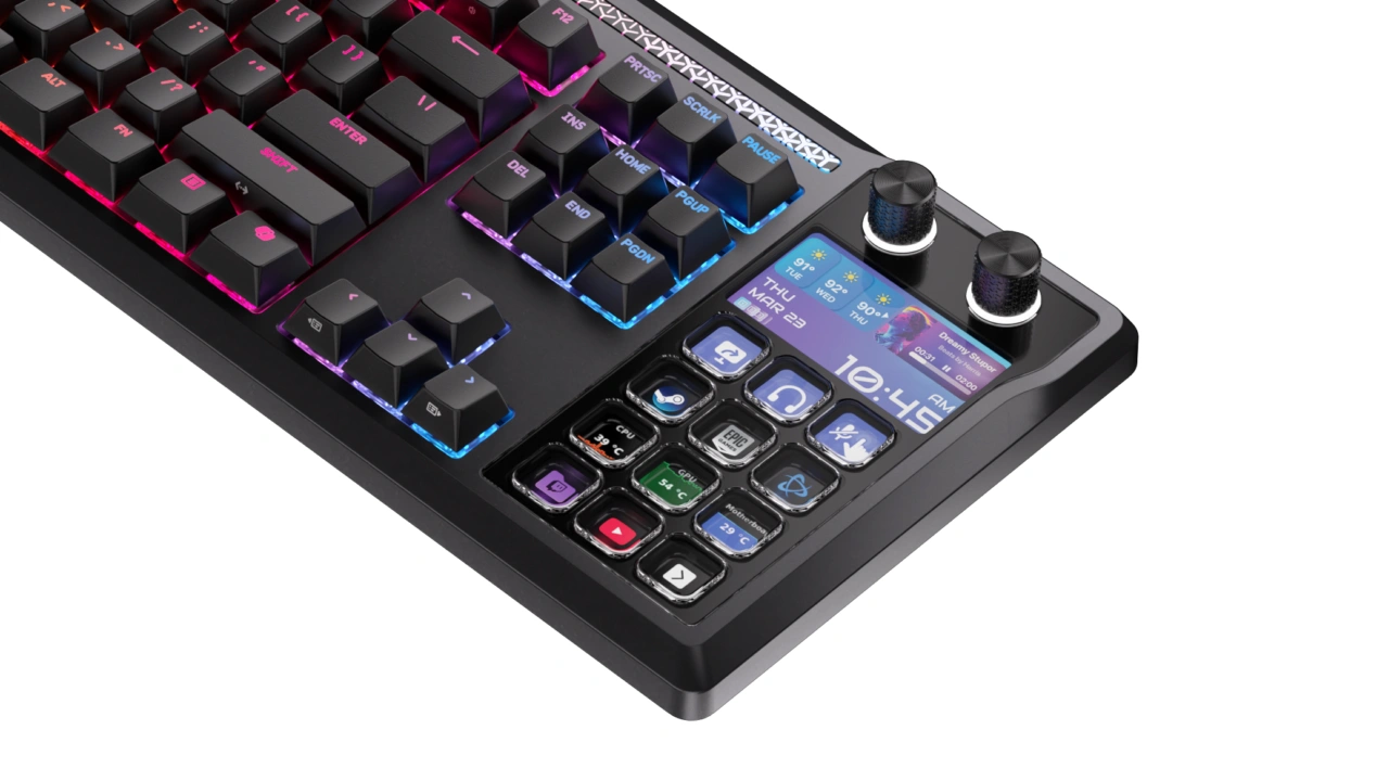 Corsair GALLEON 100 SD Stream Deck-Integrated Mechanical Keyboard