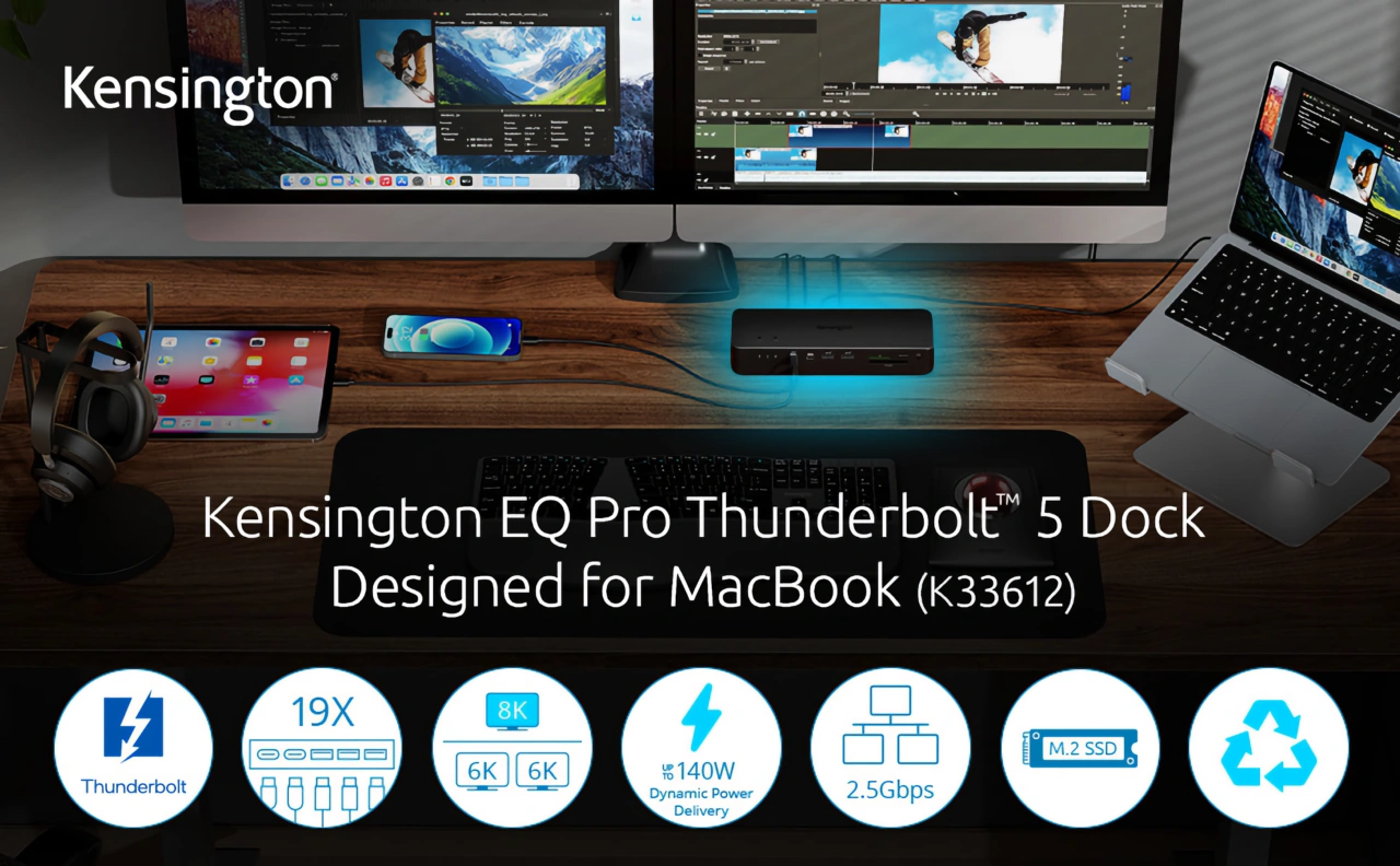 EQ Pro Thunderbolt 5 Dock