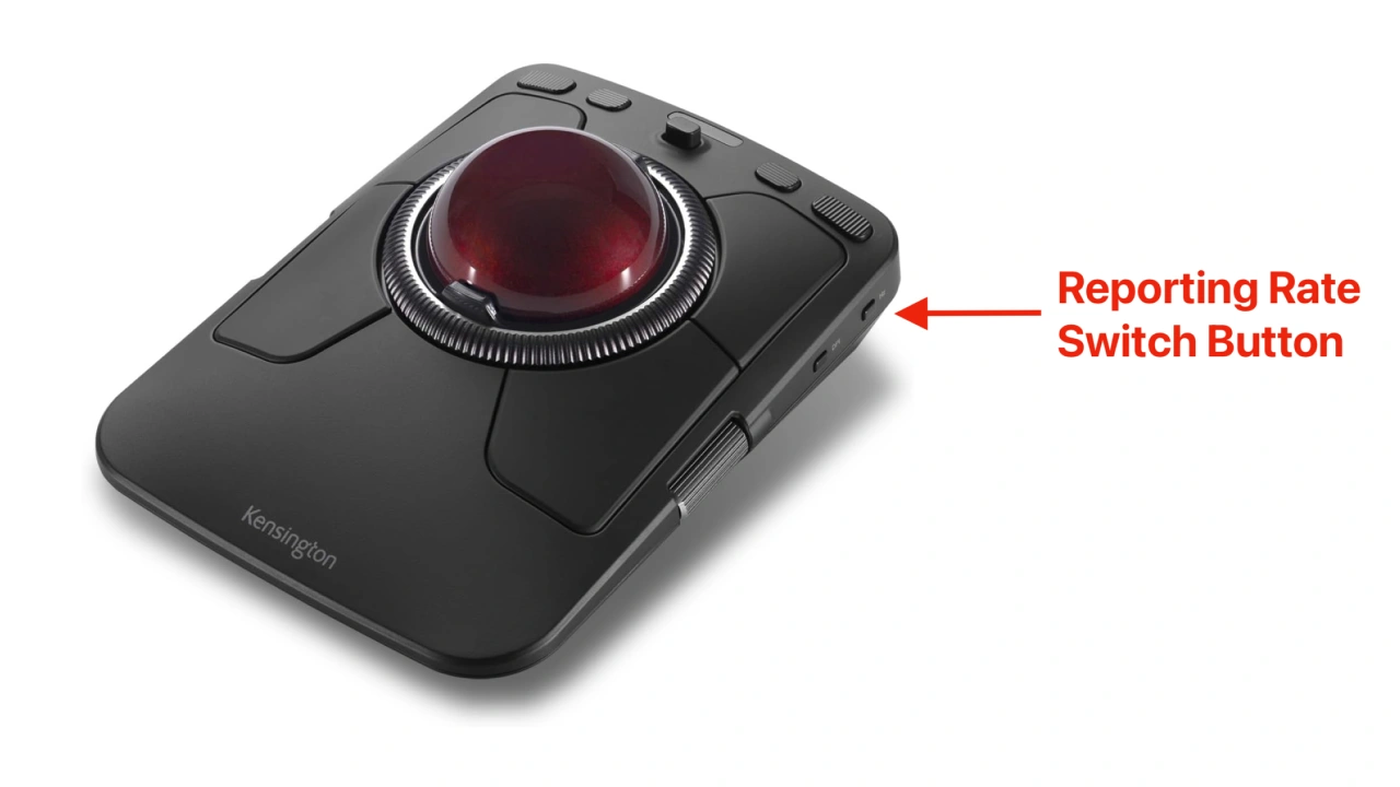 Expert Mouse TB800 EQトラックボールのレポートレート