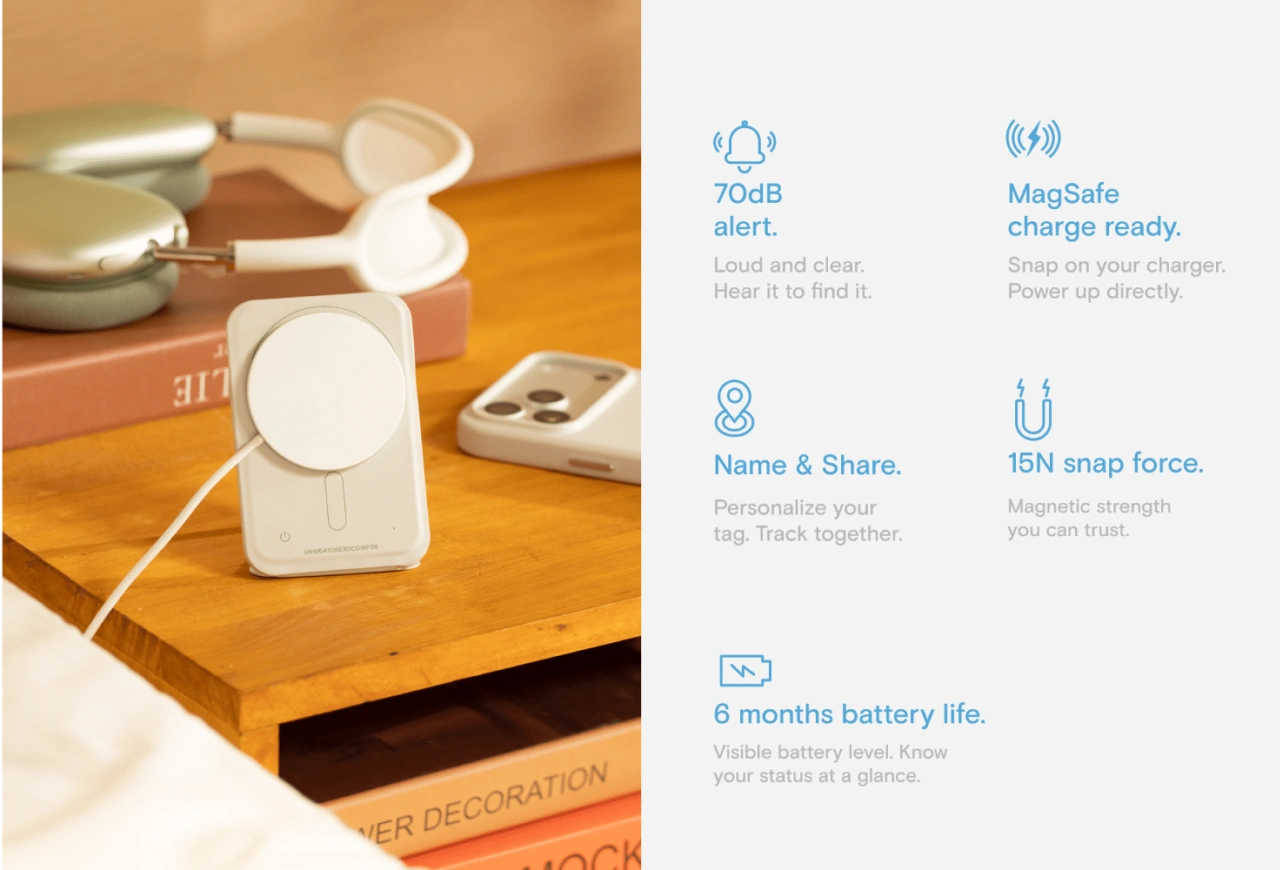 MOFT FindMy MagSafe Wallet Stand