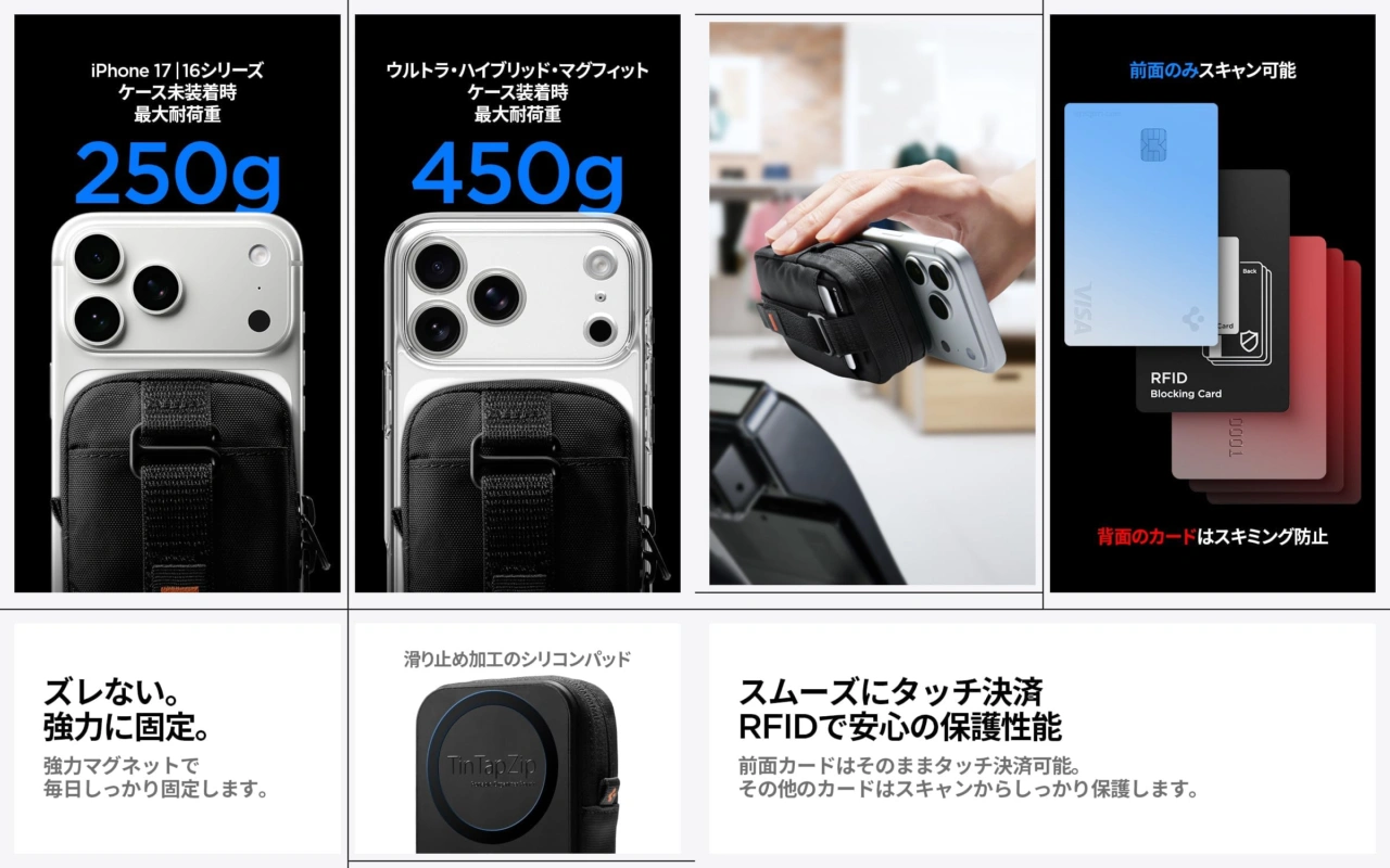 Spigen Pouch Tintap Zip (MagFit)