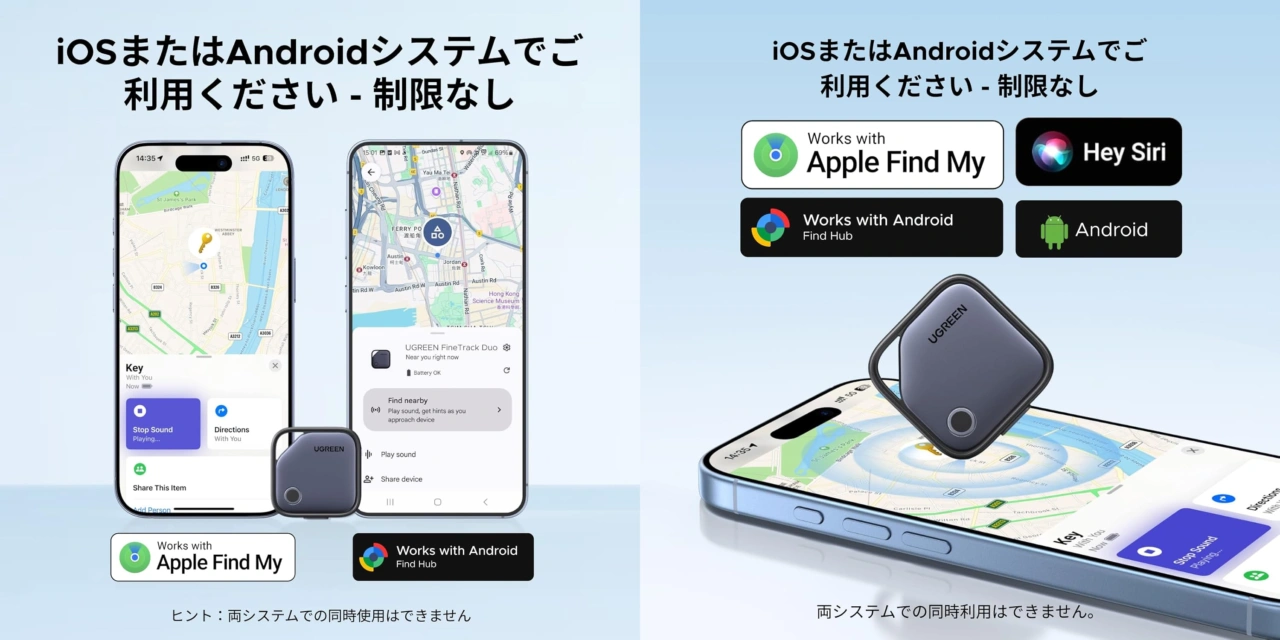 UGREEN FineTrack Duo