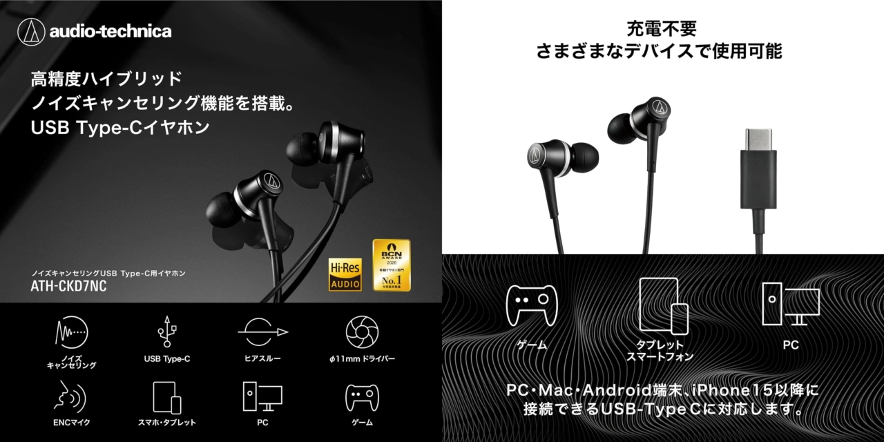 Audio Technica ATH-CKD7NC