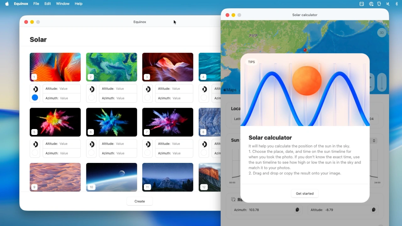Equinox Create your dynamic wallpaper