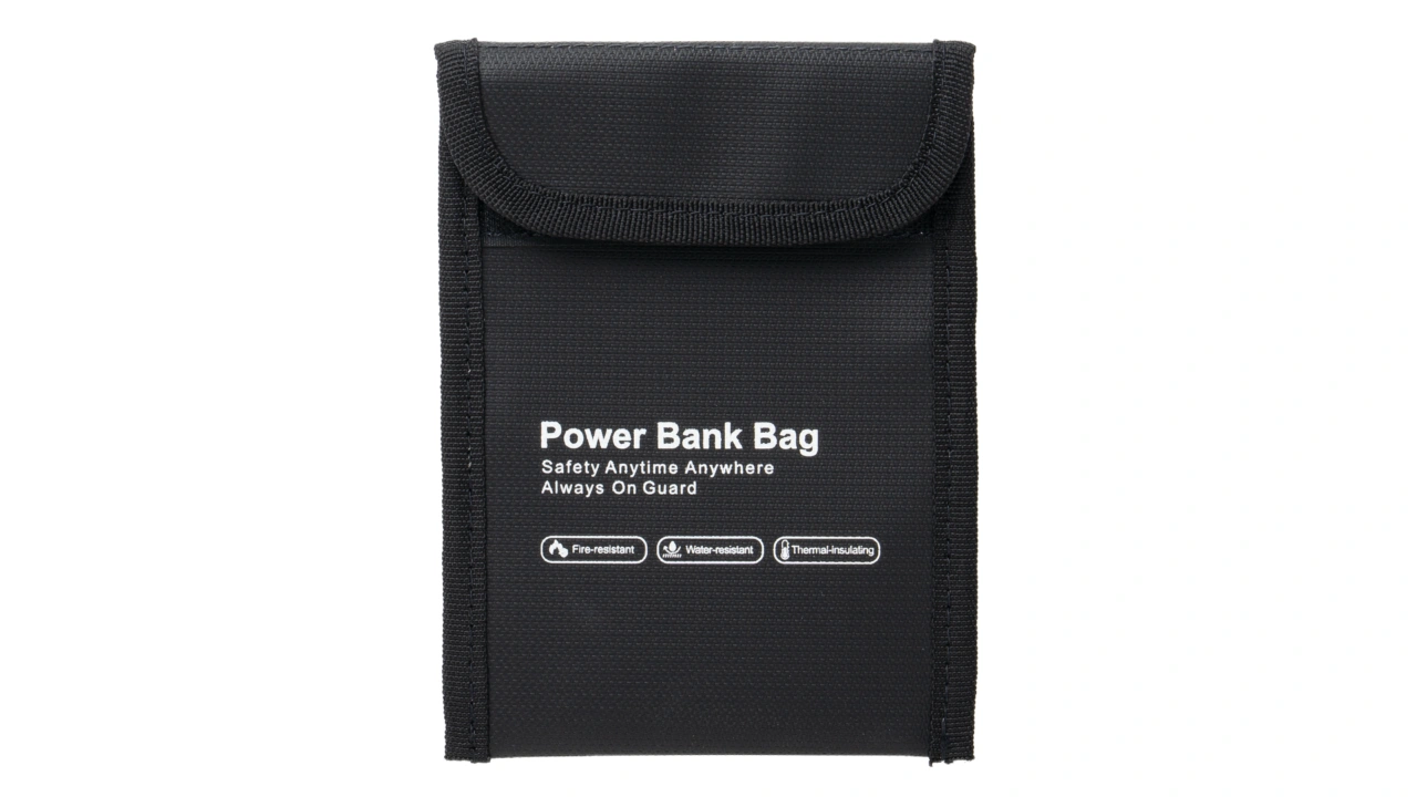 【耐熱800℃】モバイルバッテリー 燃えにくい(難燃)ケース