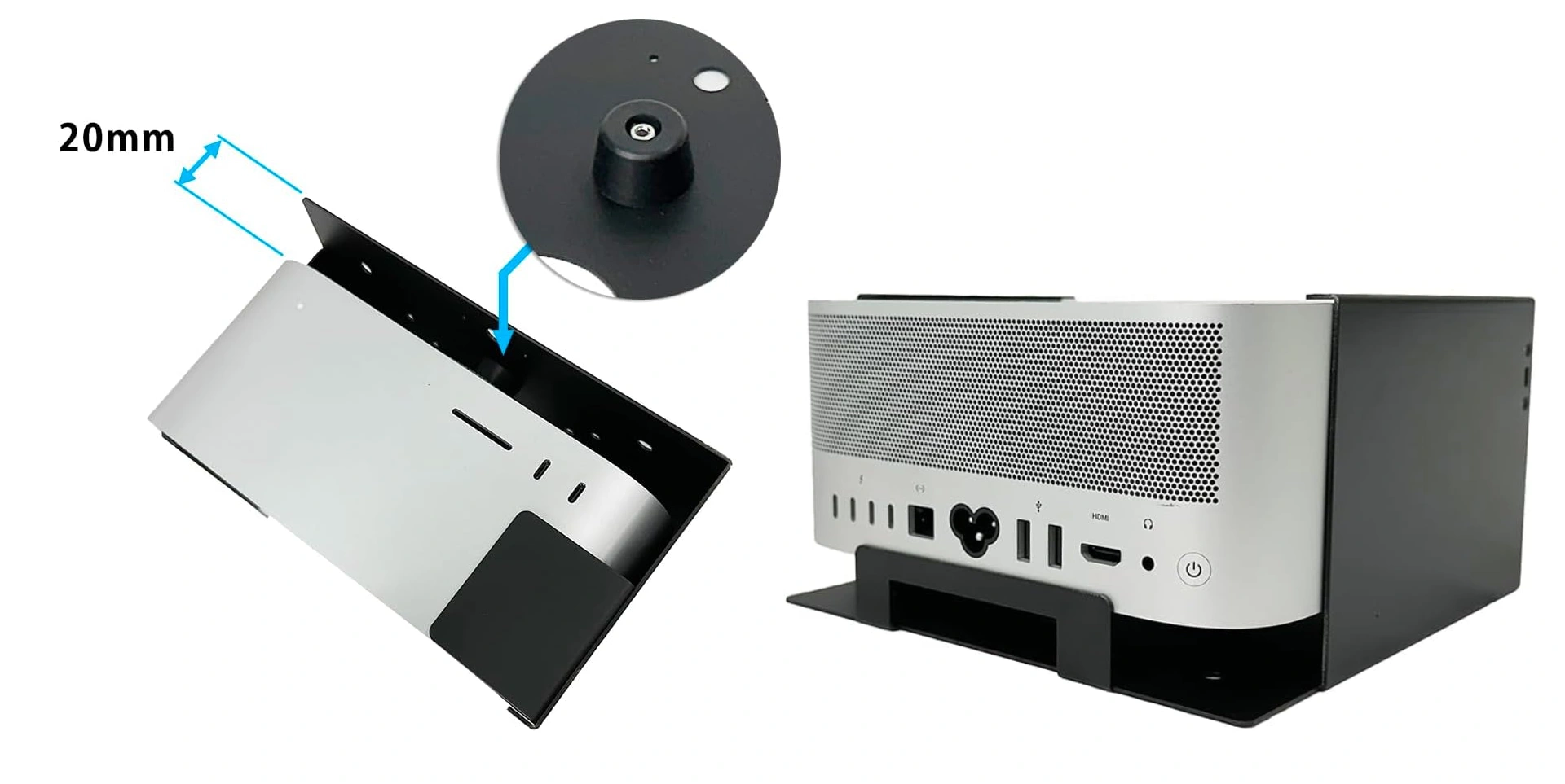 長尾製作所 Mac Studio専用セキュリティーマウント