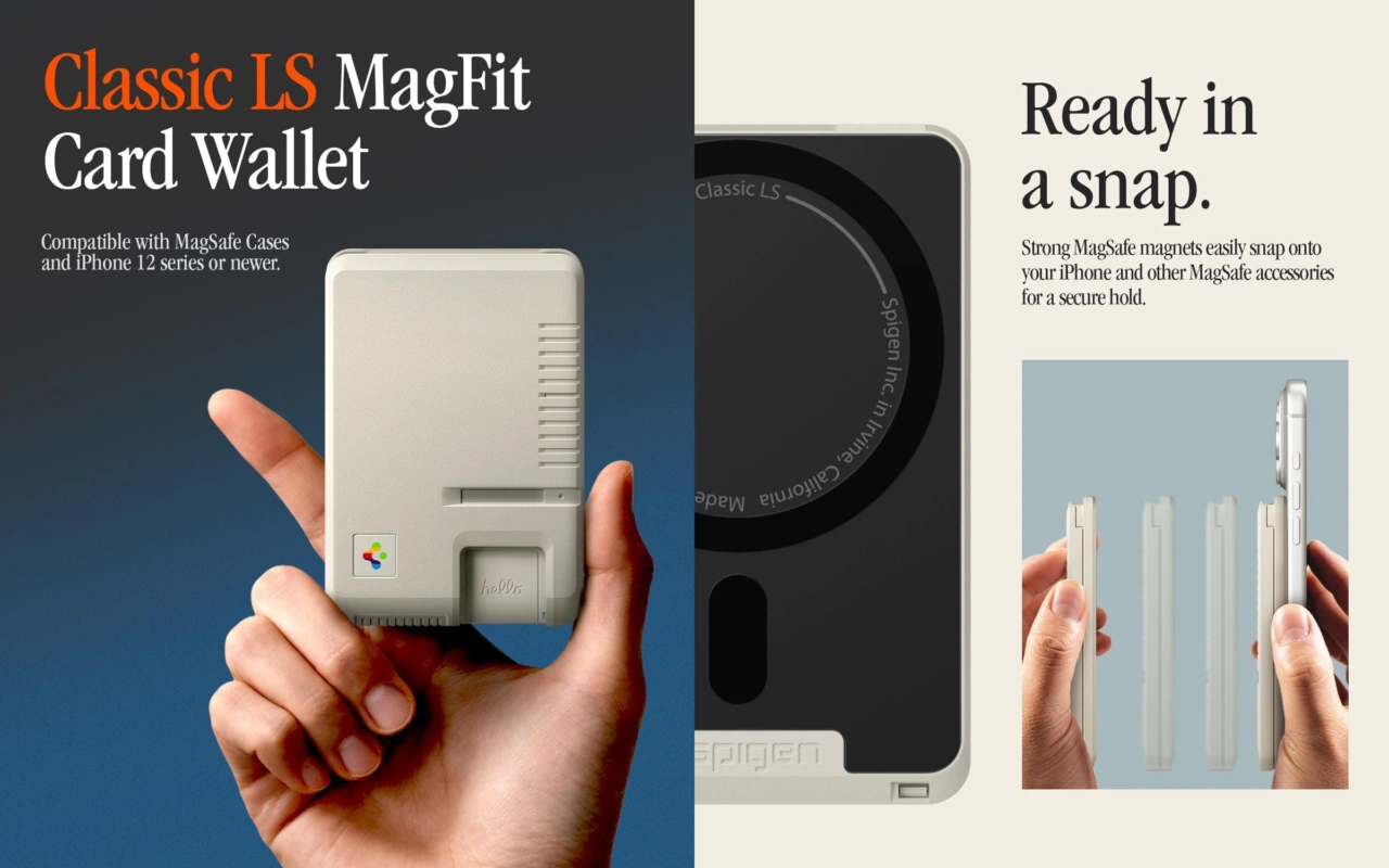 Spigen Classic LS MagFit Wallet