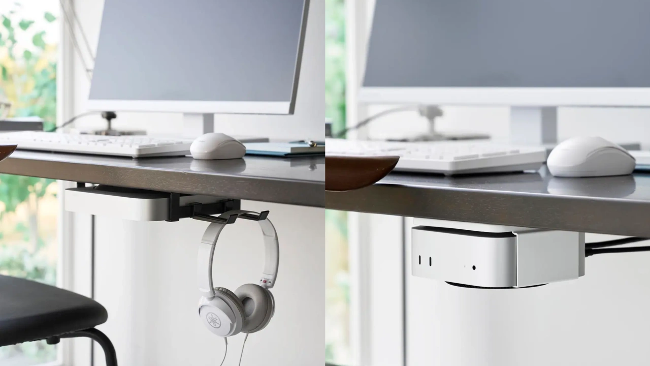 山崎実業株式会社 スリーウェイ小型PC収納ラック S/XS スマート