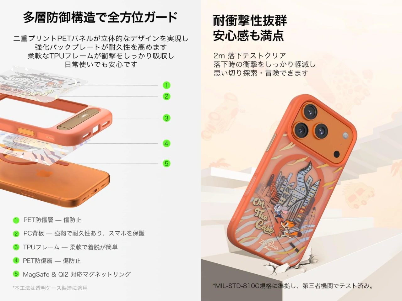 Belkin iPhone 17用 MagSafe対応保護ケース ズートピア2モデル
