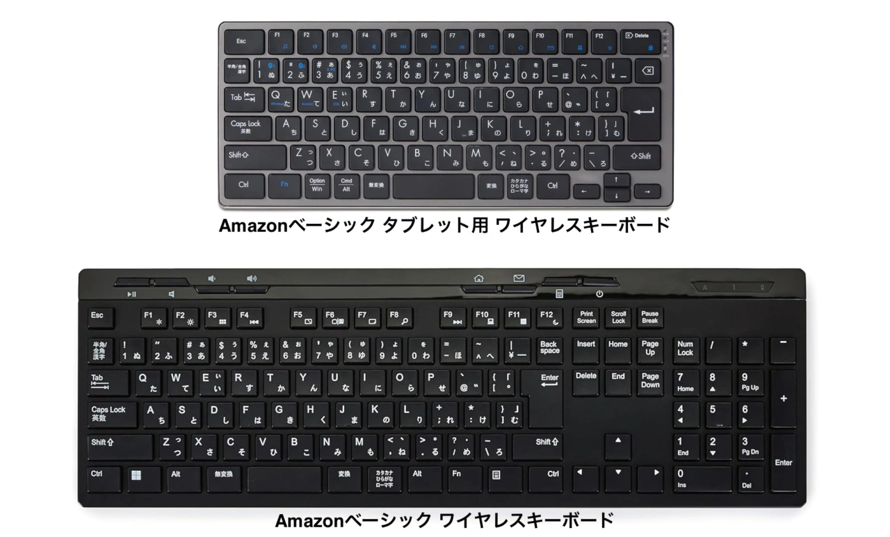 Amazonベーシック タブレット用 ワイヤレスキーボード