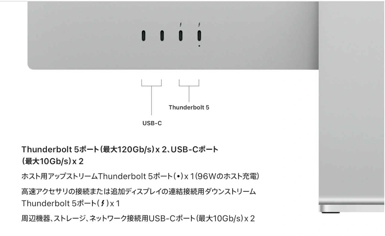 Studio Display Thunderbolt 5