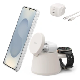 Belkin Qi2認証 25W 3in1 ワイヤレス充電スタンド