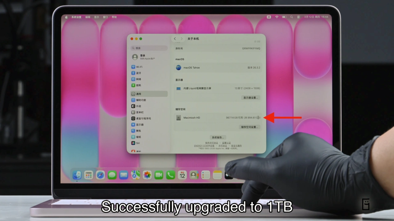 MacBook Neo 256GB to 1TB