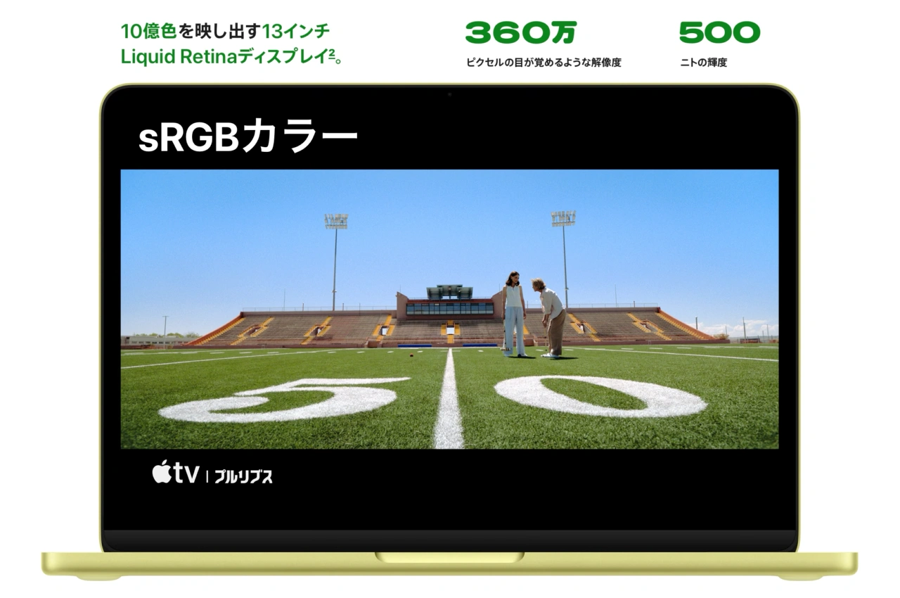 Liquid Retinaディスプレイ