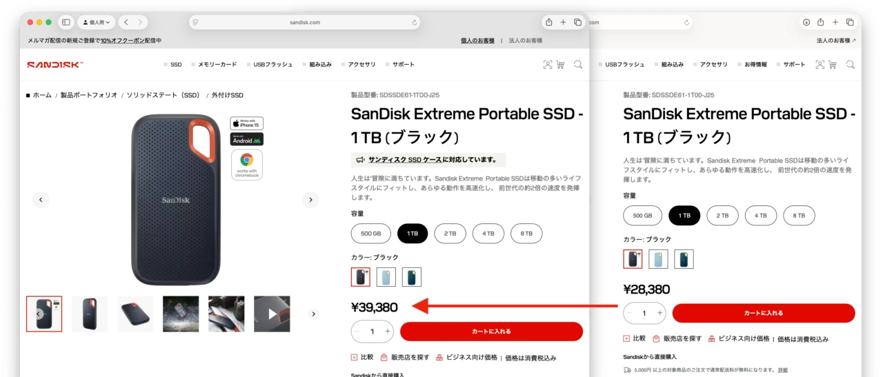 SanDisk Extreme Portable SSD