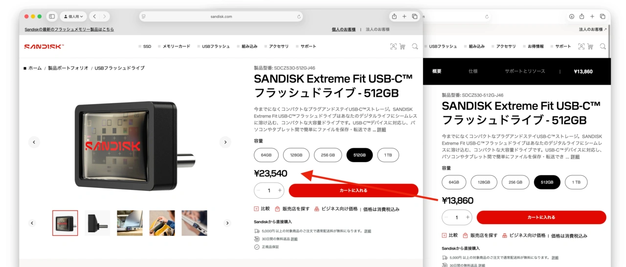 SanDisk Extreme Fit USB-C