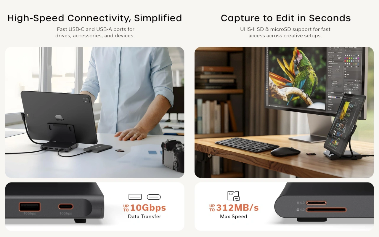 Satechi OntheGo™ Foldable Stand Hub