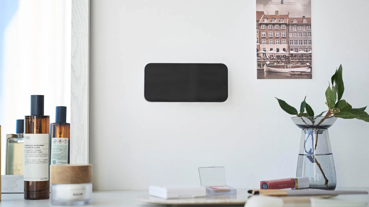 山崎実業 角度が調節できる壁付けスマホホルダー タワー