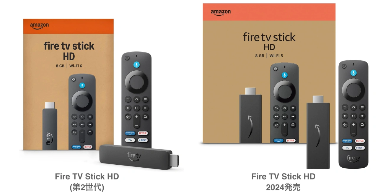 Fire TV Stick HD (第2世代)