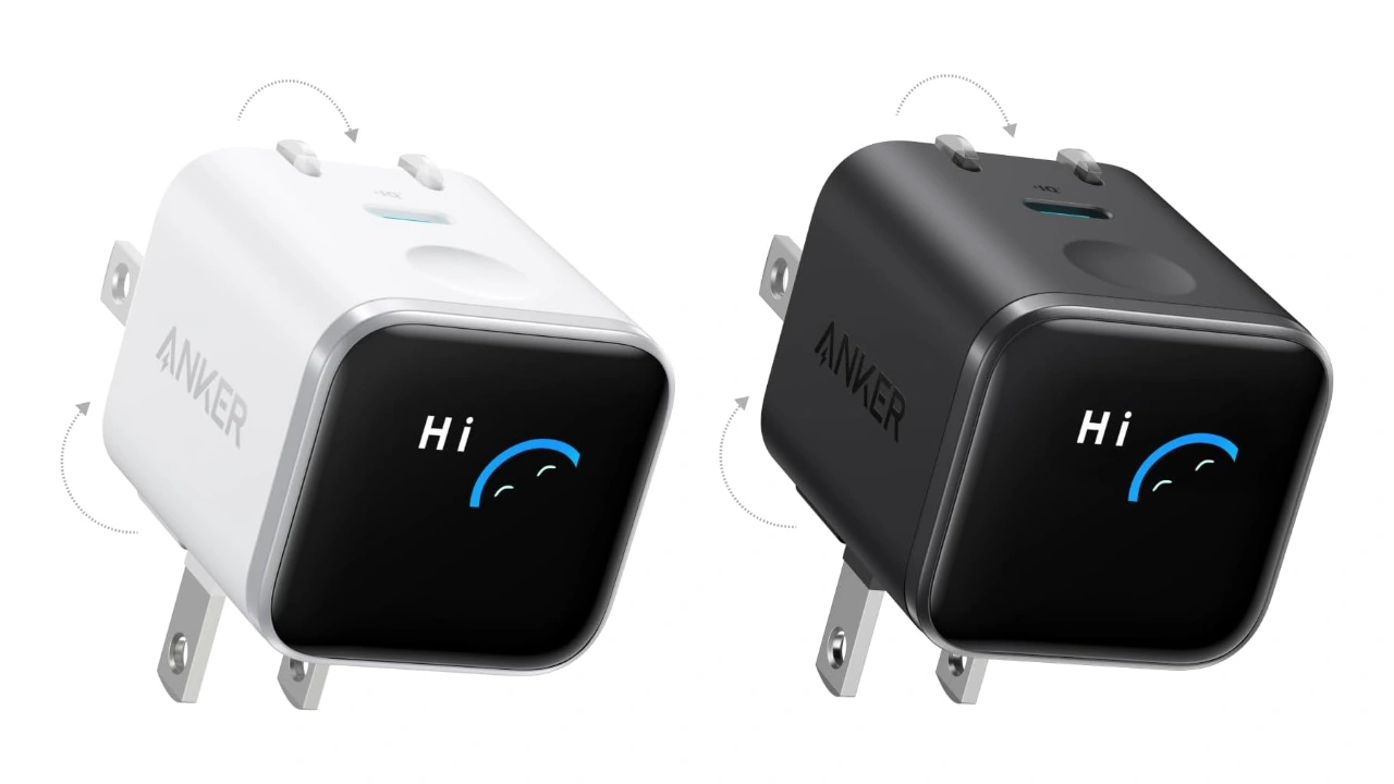 Anker Nano Charger (45W, Display, スイングプラグ)