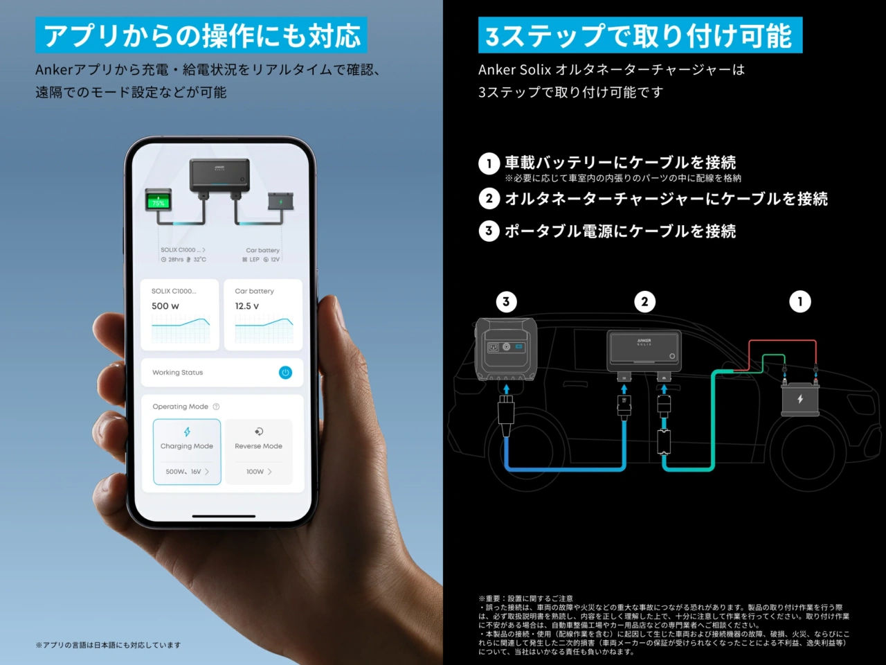 Anker Solix オルタネーターチャージャー