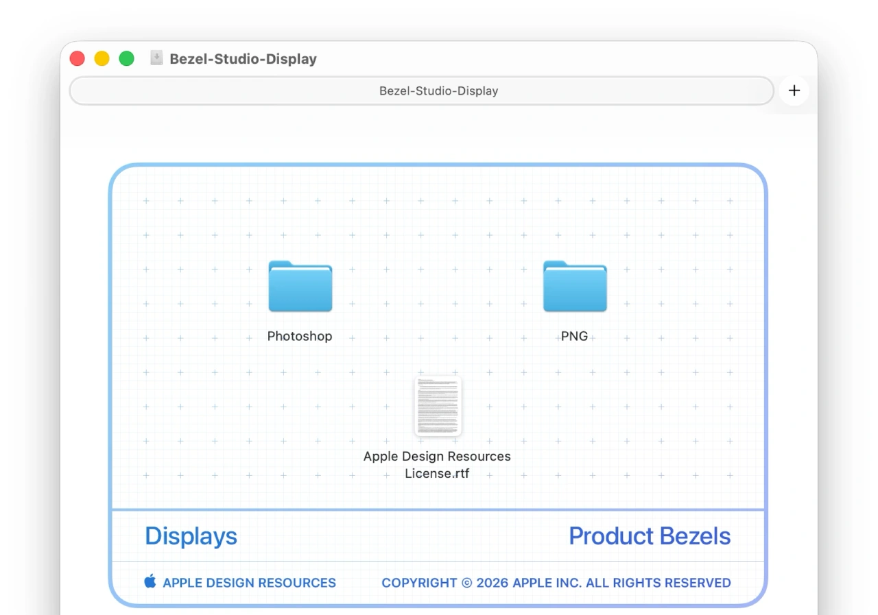 Bezel Studio Displays