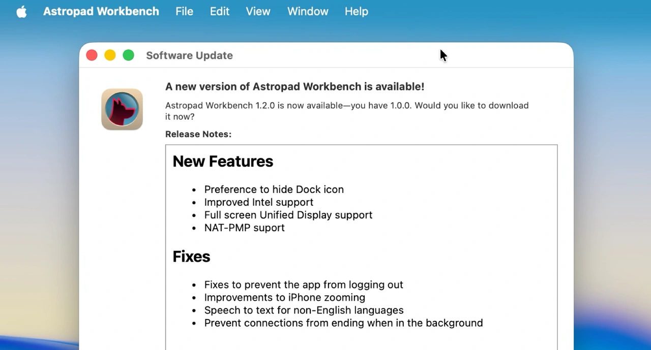 Astropad Workbench v1.2