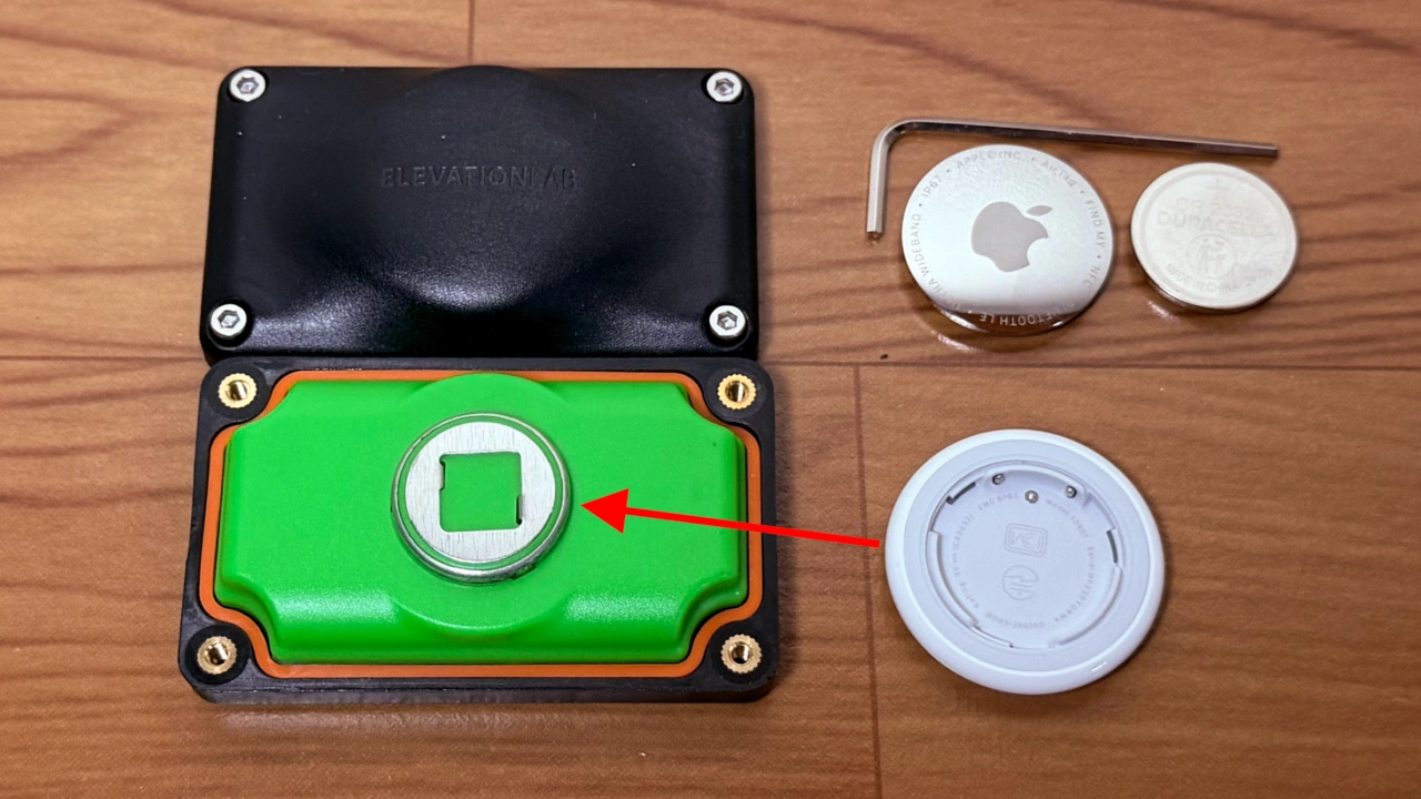 TimeCapsule for AirTag