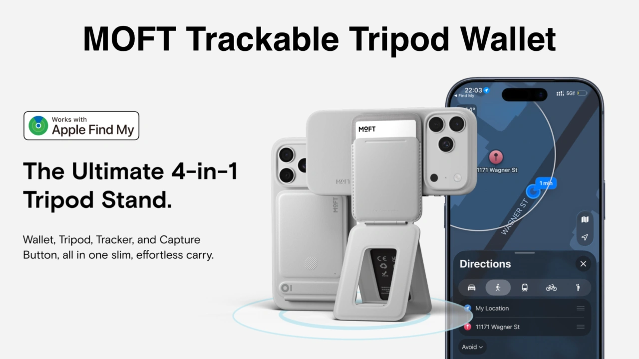 MOFT Trackable Tripod Wallet