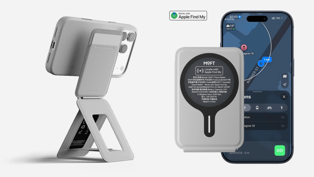 MOFT Trackable Tripod Wallet