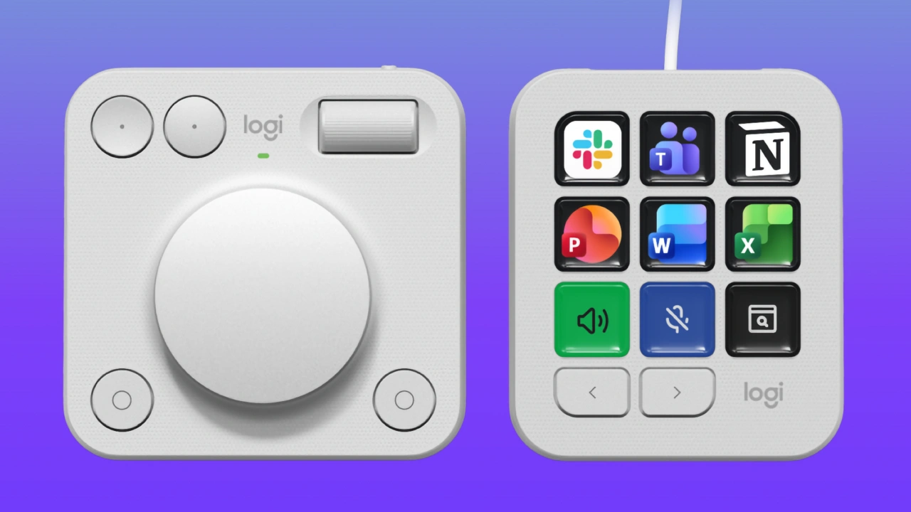 MX Creative Console for Microsoft Office Notion Slack Plugin