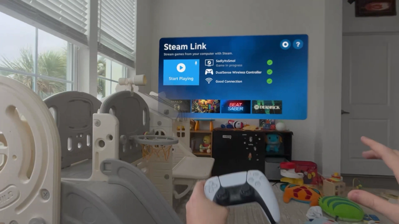 Steam Link for visionOS