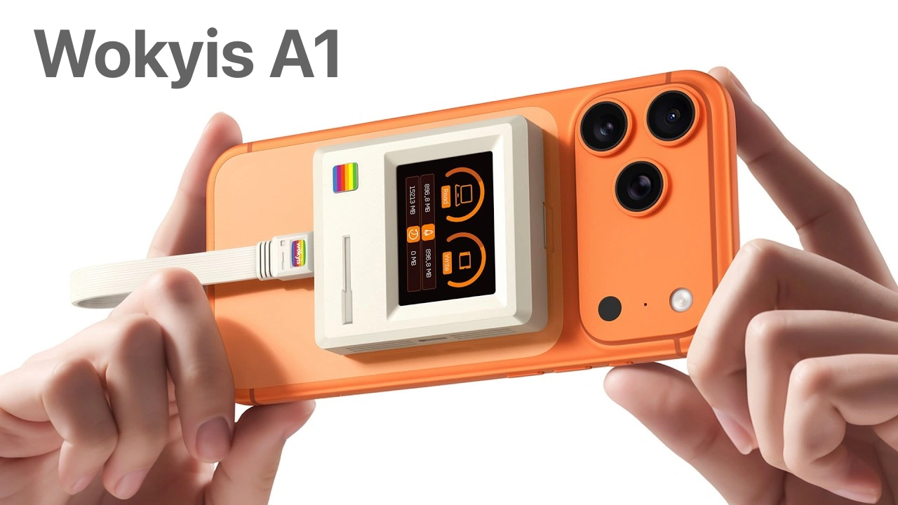 Wokyis A1 SSD Enclosure for iPhone MagSafe