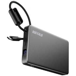 Buffalo 半固体モバイルバッテリー  BMPBSA10000