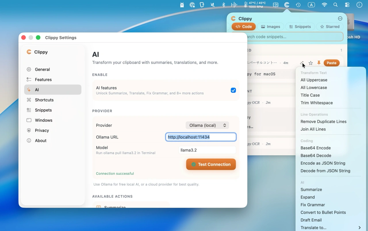 Clippy for macOS
