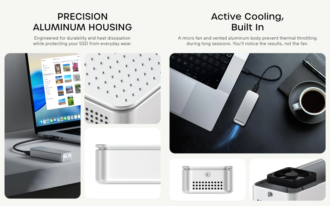 DotDisk™ 80Gbps SSD Enclosure