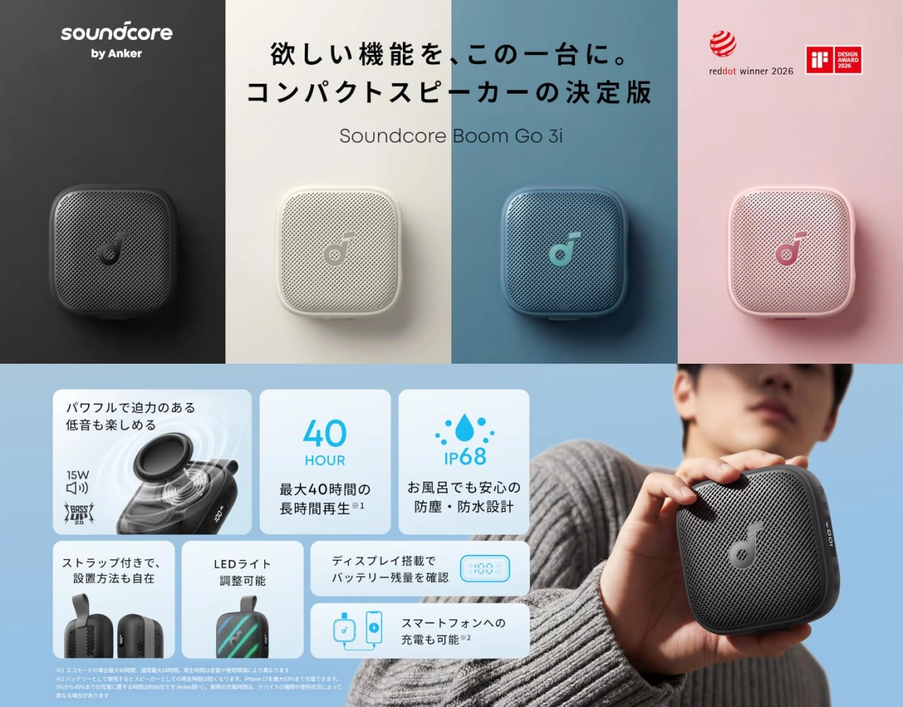 Soundcore Boom Go 3i by Anker