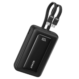 Anker Zolo Power Bank (20000mAh, 45W, Built-In Dual USB-Cケーブル)
