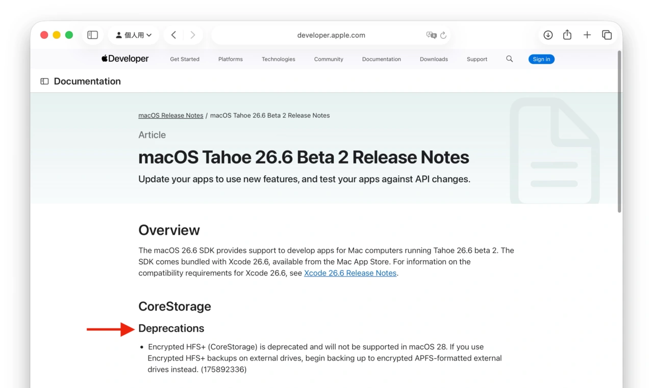 macOS Tahoe 26.6 Beta 2 Release Notes