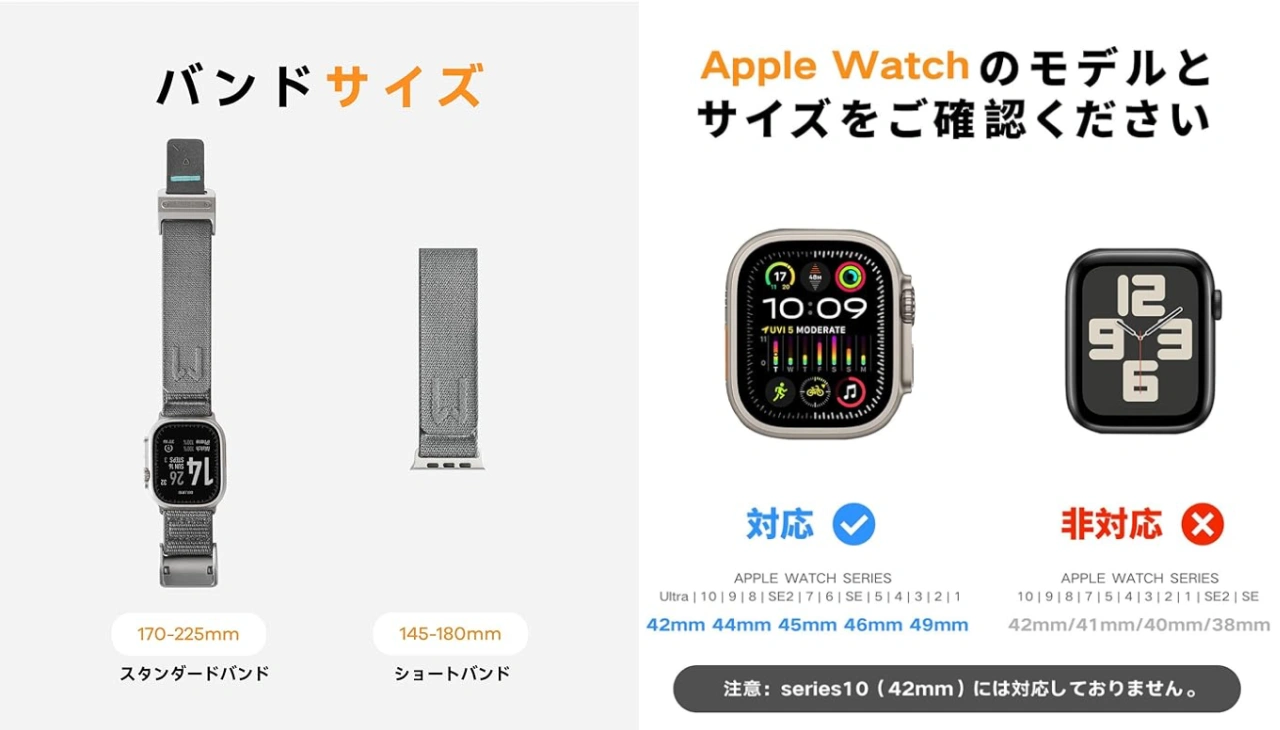 Aulumu A11 V2 Apple Watchバンド