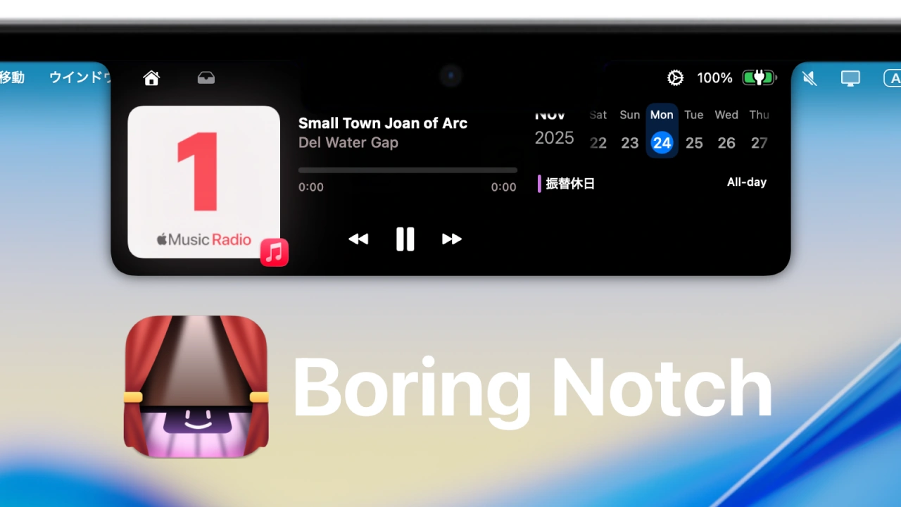 Boring Notch