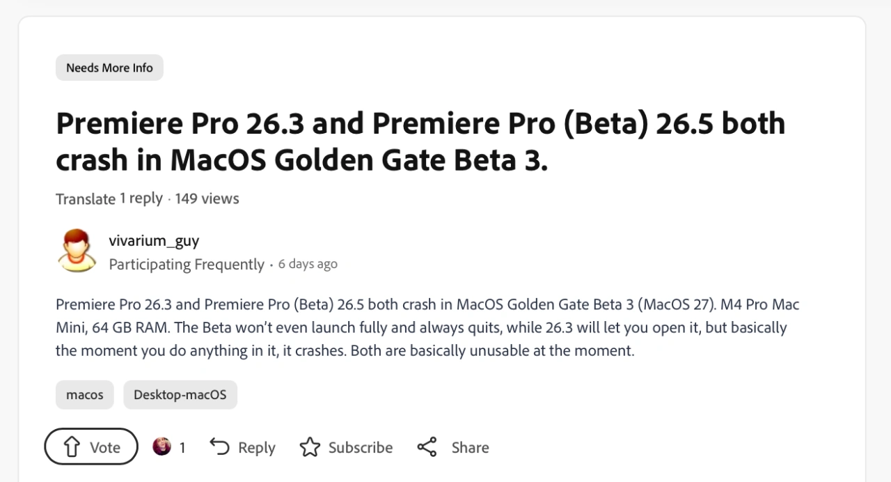 Premiere Pro