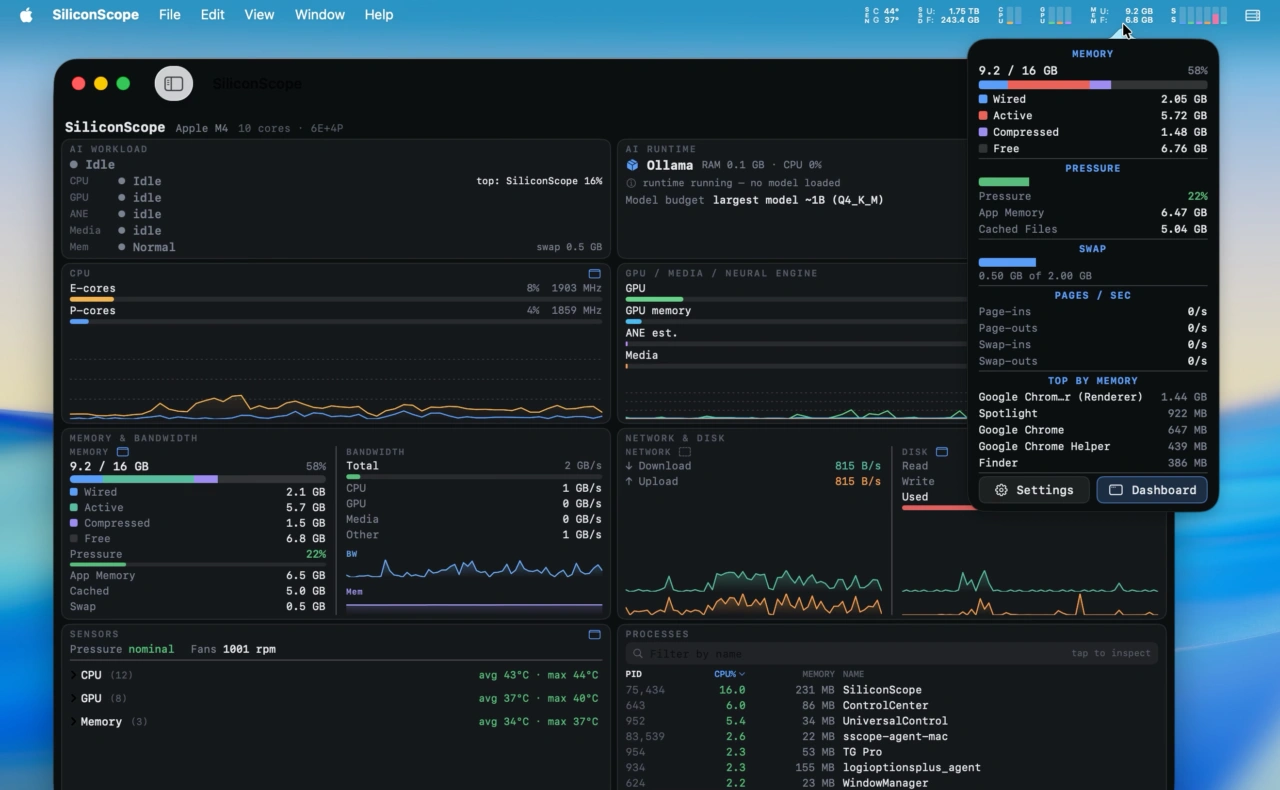 SiliconScope v4.0.0