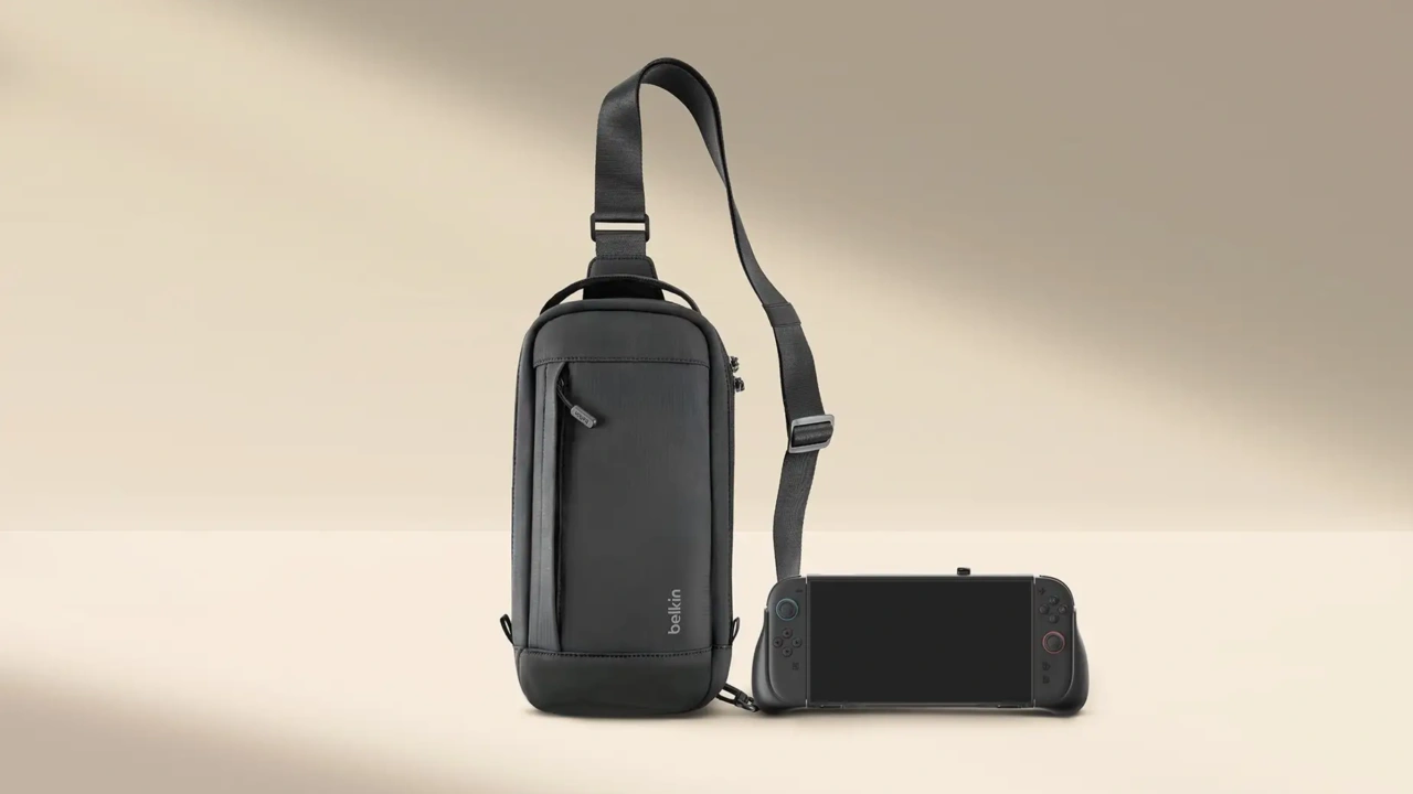 BelkinのGaming Switch 2 トラベルバッグとGaming Switch 2 モバイルバッテリー付充電グリップ