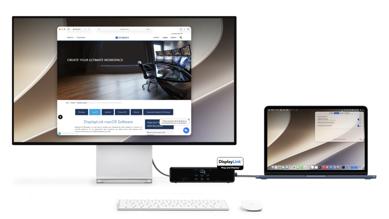 DisplayLink Manager macOS app v16.2