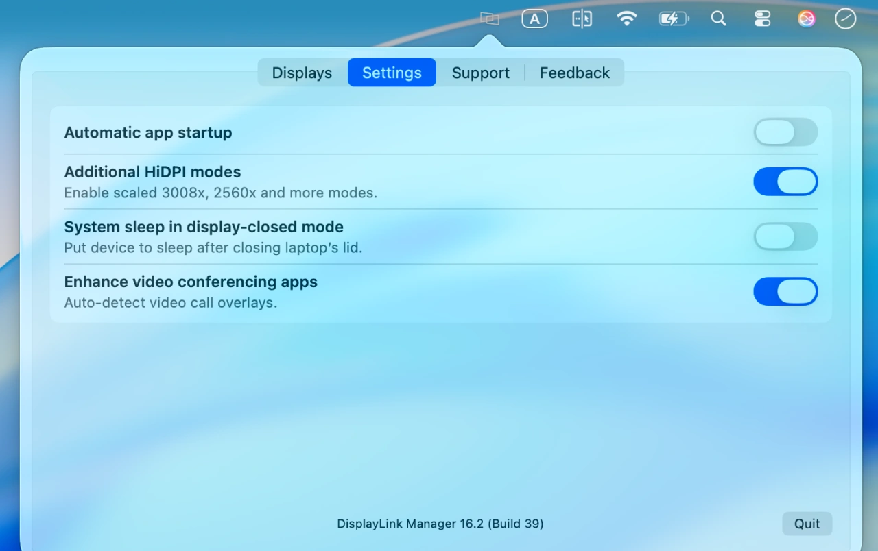 DisplayLink Manager 16.2 release is out!