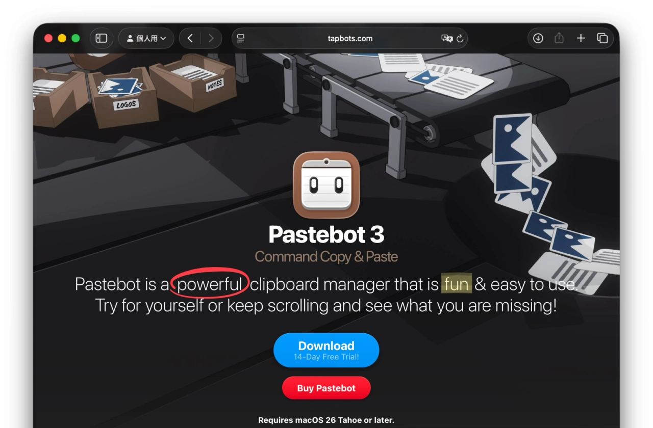 Pastebot 3 for Mac