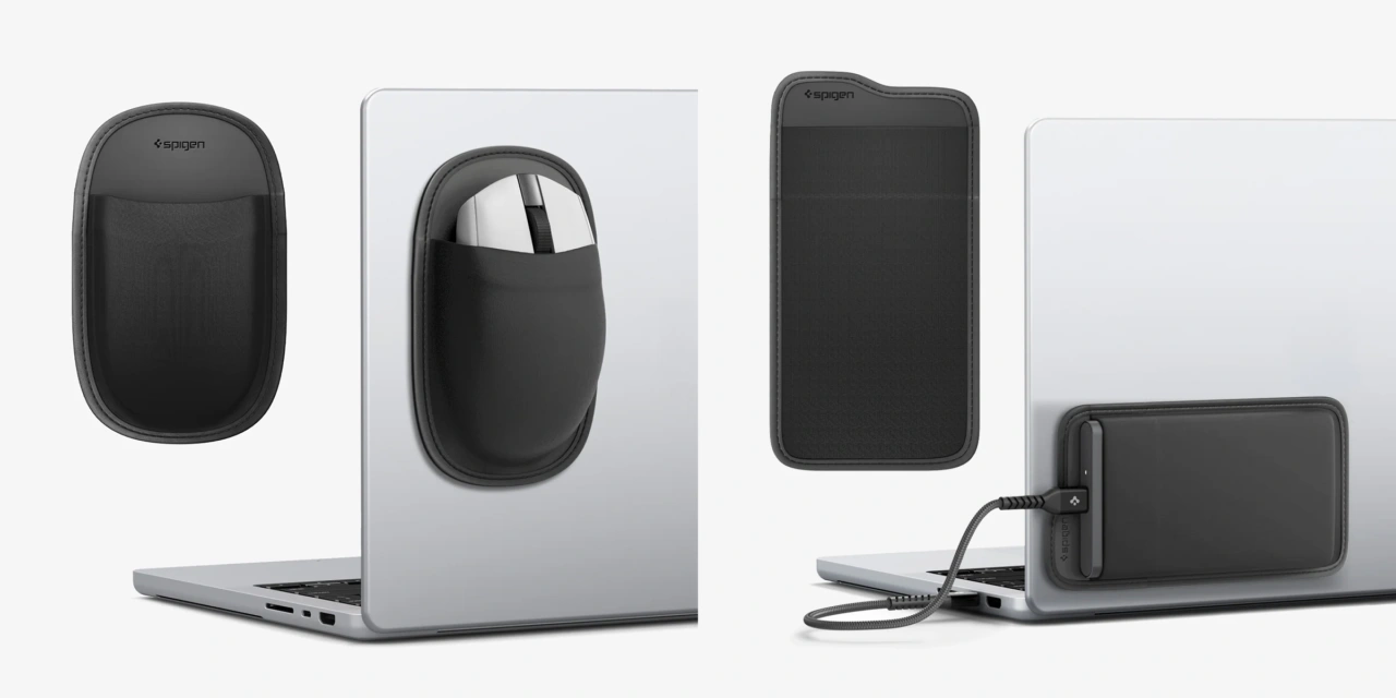 Spigen Mouse HolderとSSD/HDD Holder