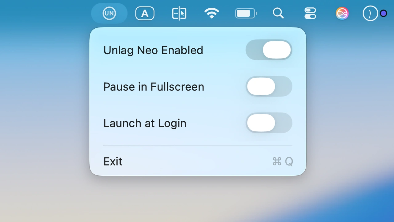 Unlag Neo fixe MacBook Neo Cursor lag
